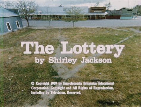 the lottery video 1969.